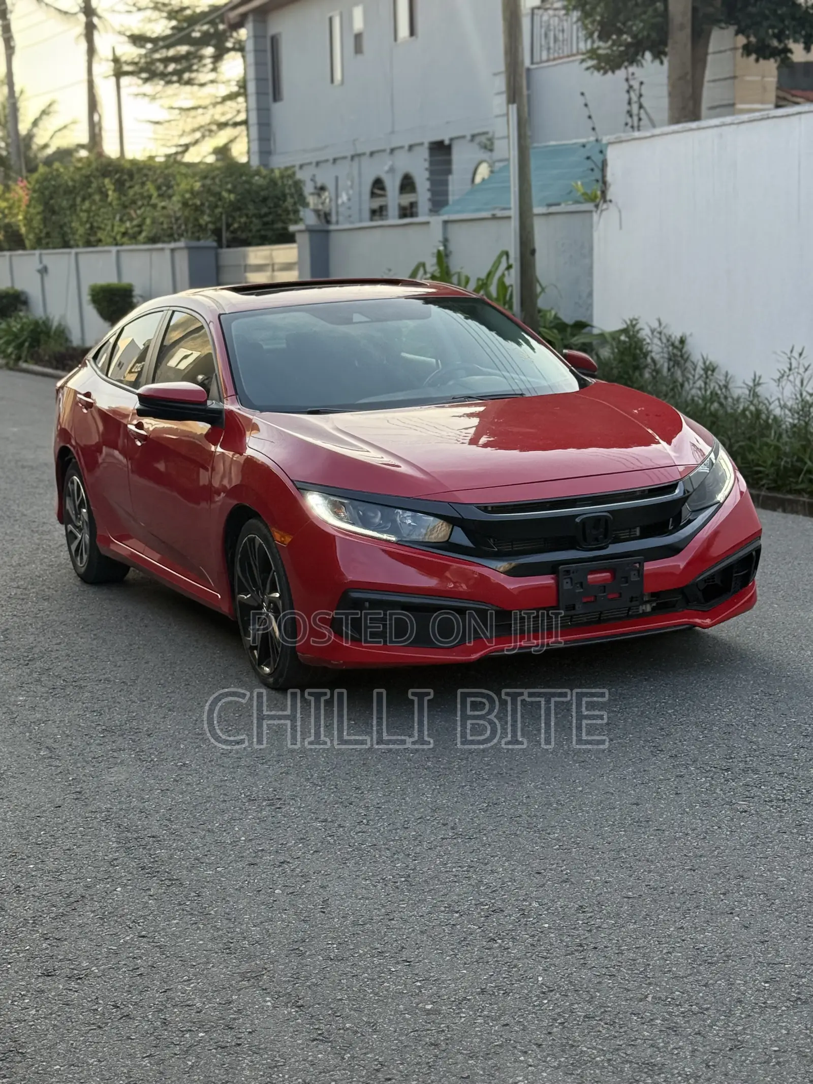 Honda Civic EX Sedan 2019 Red