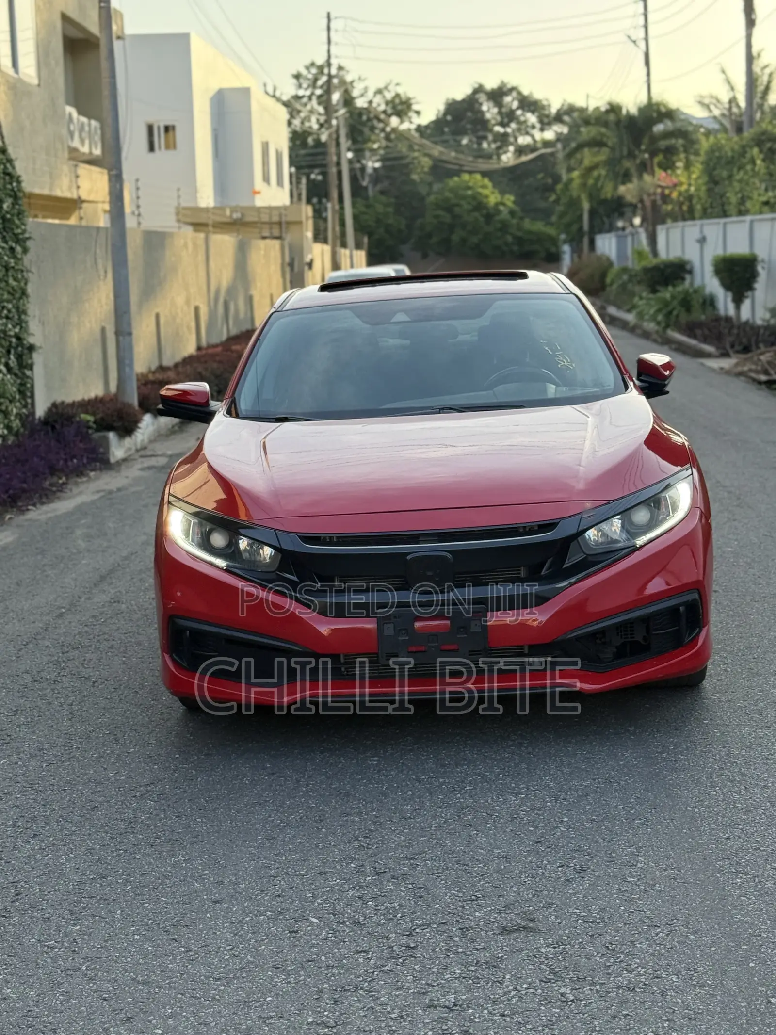 Honda Civic EX Sedan 2019 Red