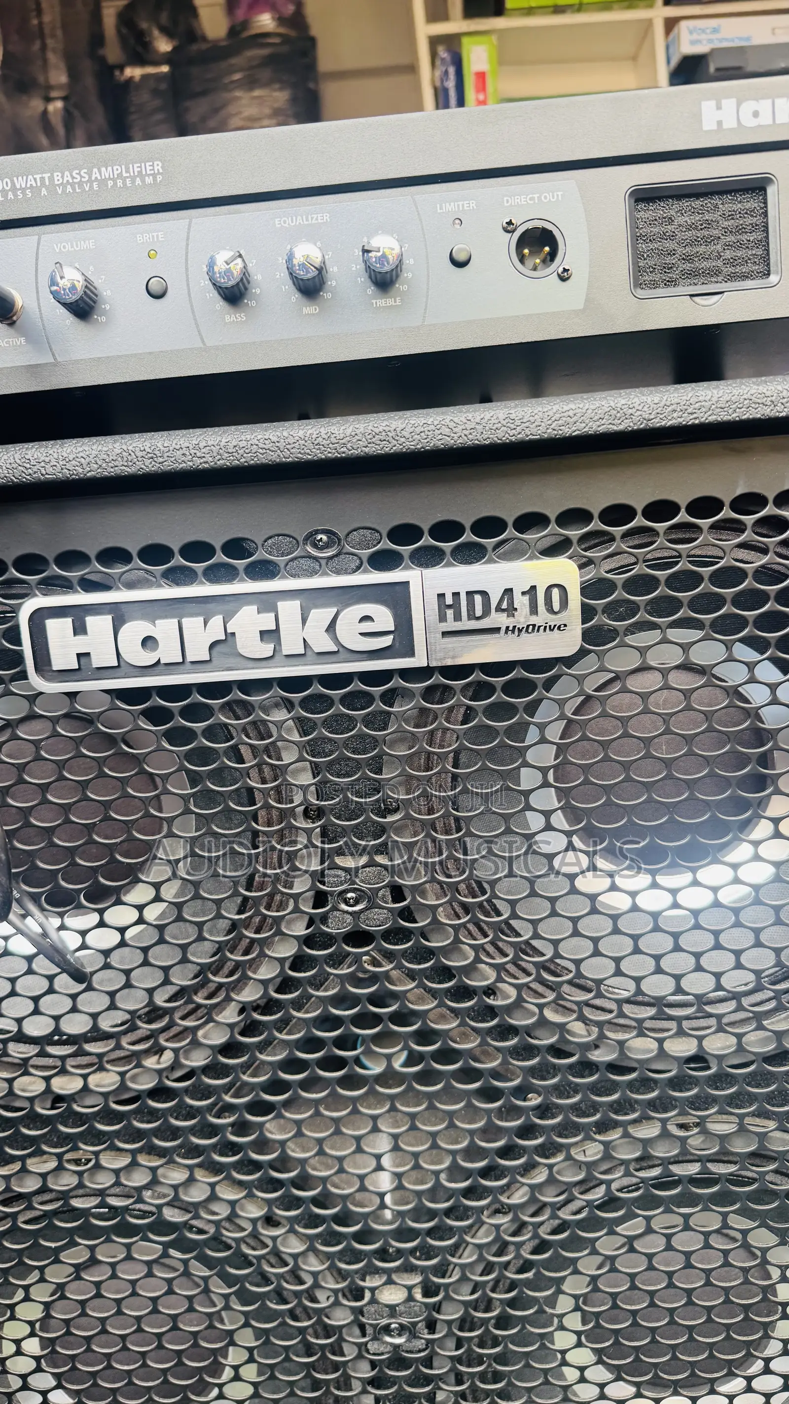 Heartke Hd 410hydrive With 500watt Bass Amplifier/Bass Combo