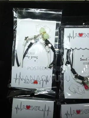 Bracelet (A Pair): Alloy, Leather