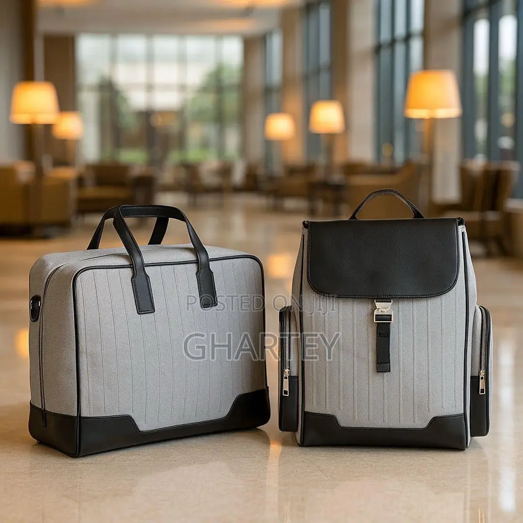 Sleek Duo - Stylish Briefcases for the Modern Professional in 3 Colors