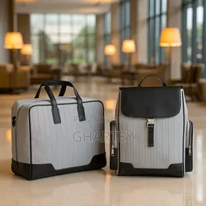 Sleek Duo - Stylish Briefcases for the Modern Professional in 3 Colors