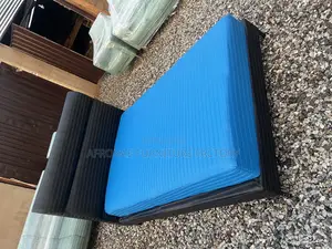 Luxury Leather Bed With Orthopaedic High Density Undetached Mattress