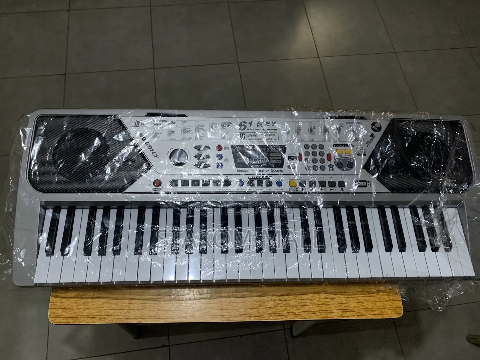 61-Key Electronic Keyboard: Beginner Friendly