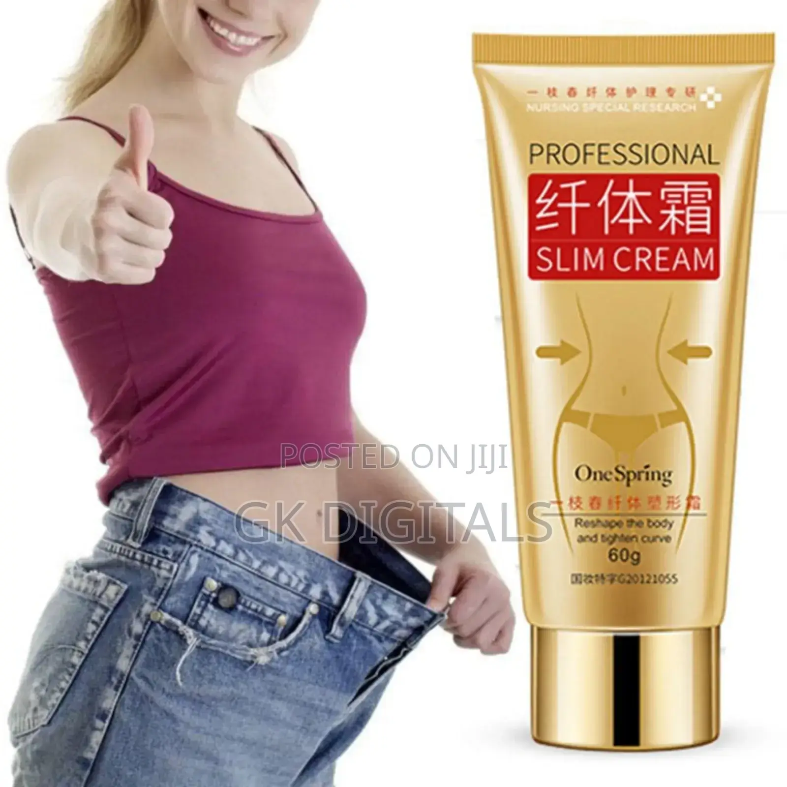 Professional Slim Cream – Burn Fat Tighten Skin