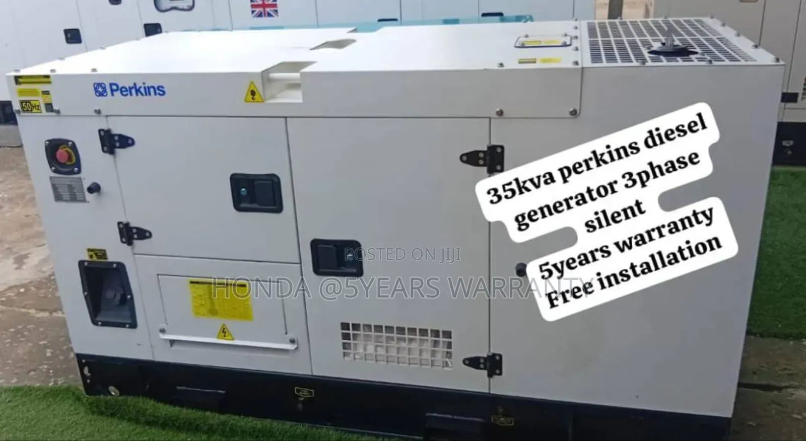 Made in Uk Perkins Engine Generator 35kva Diesel Silent 35kv
