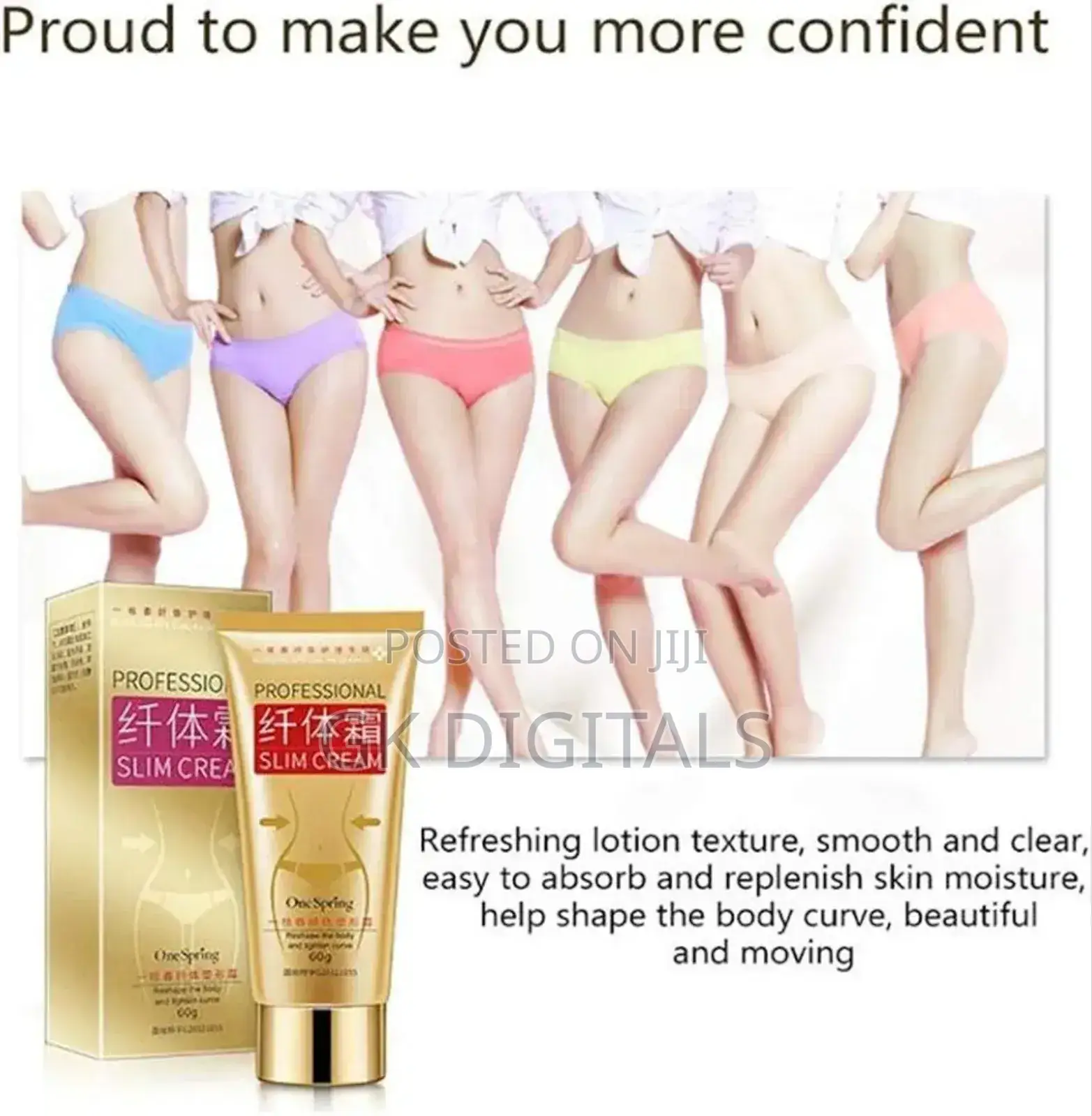 Professional Slim Cream – Burn Fat Tighten Skin