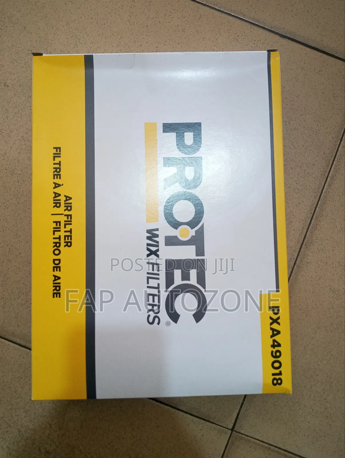 0376. Jeep. Original Protec Air Filter From Usa. 49018
