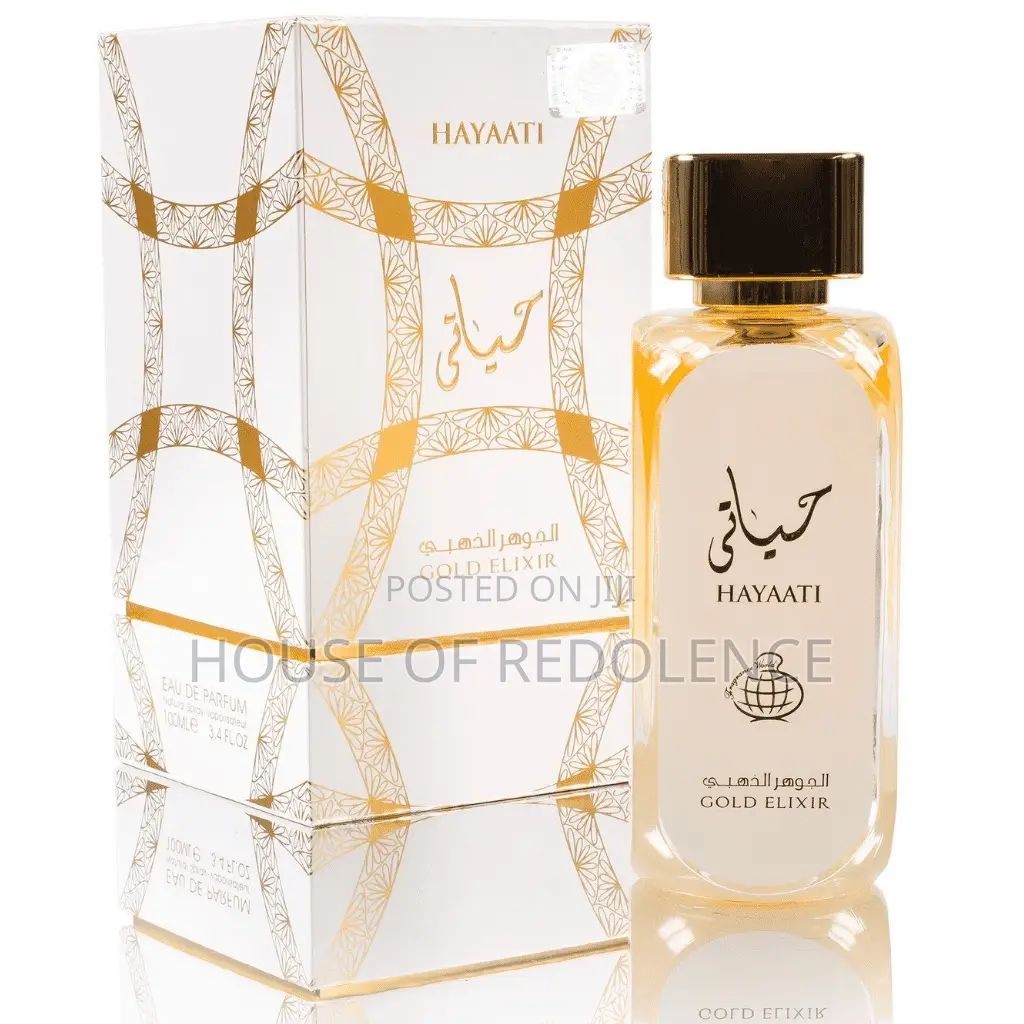 Hayaati Perfumes ( Rose, Gold Elixir, Belle, Royals, Beau)