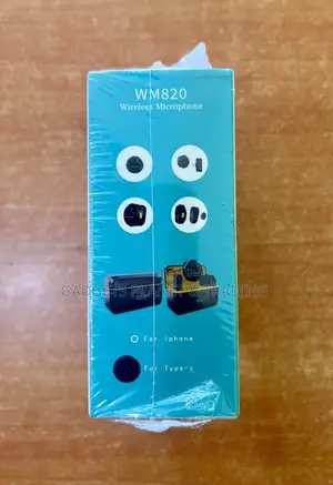 Wm820 Phone Wireless Lapel Microphone for Usb-C Type C and iPhone