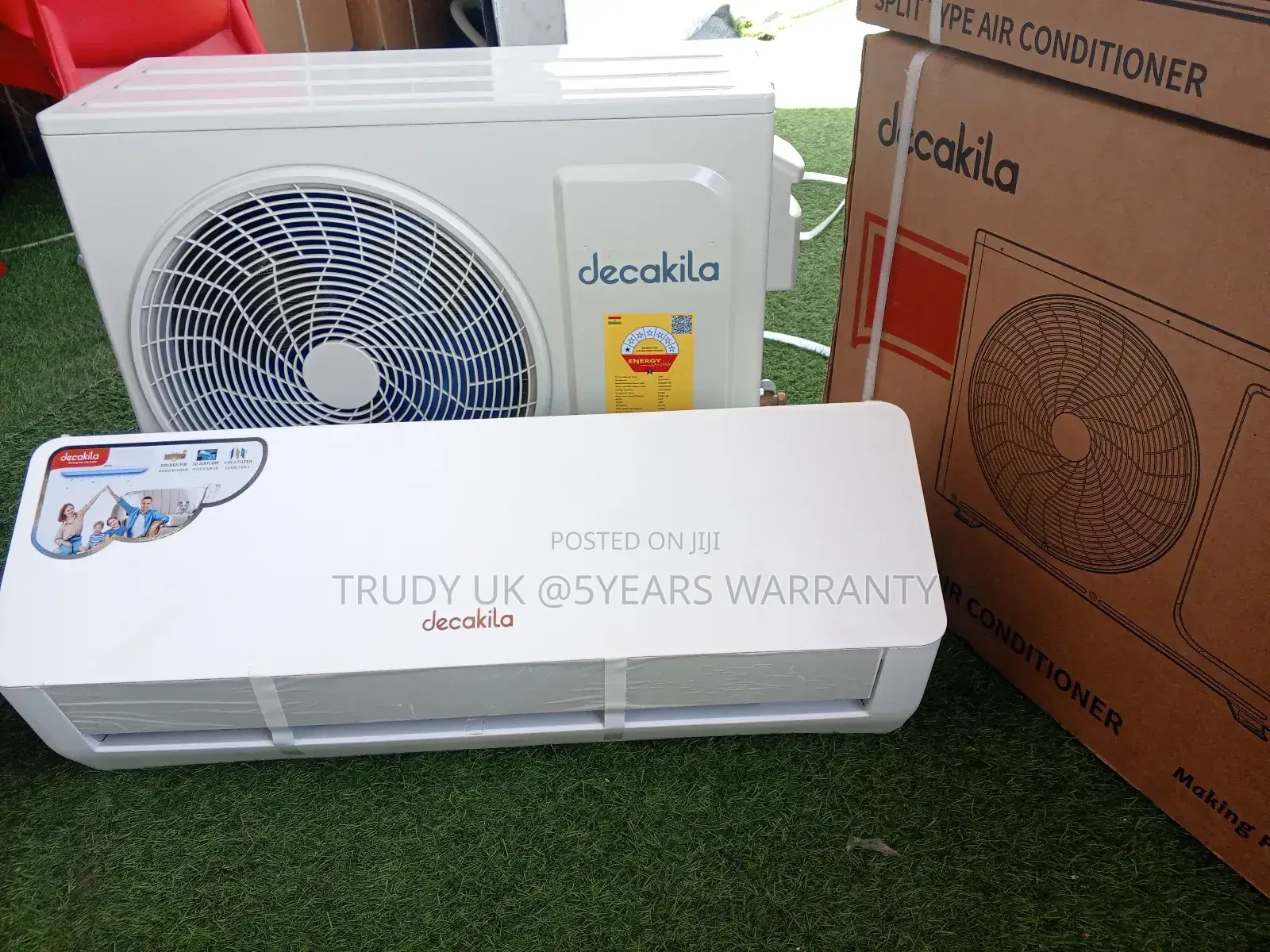 1.5hp Decakila Split Air Conditioner With Quite Operation