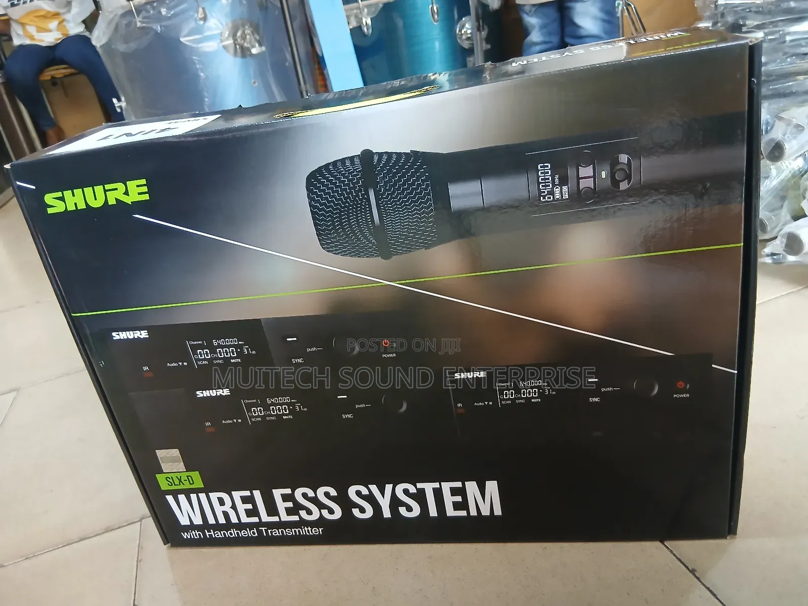 Shure 2 in 1 Wireless Mic (Slx-D)