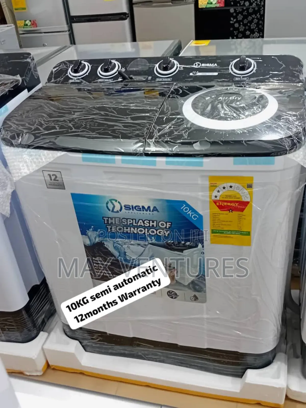 4star Silent Operating 10kg Washing Machine 10kg Sigma Washing Machine