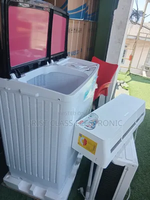 Family Decakila Washing Machine and Air Condition 1.5hp Split System