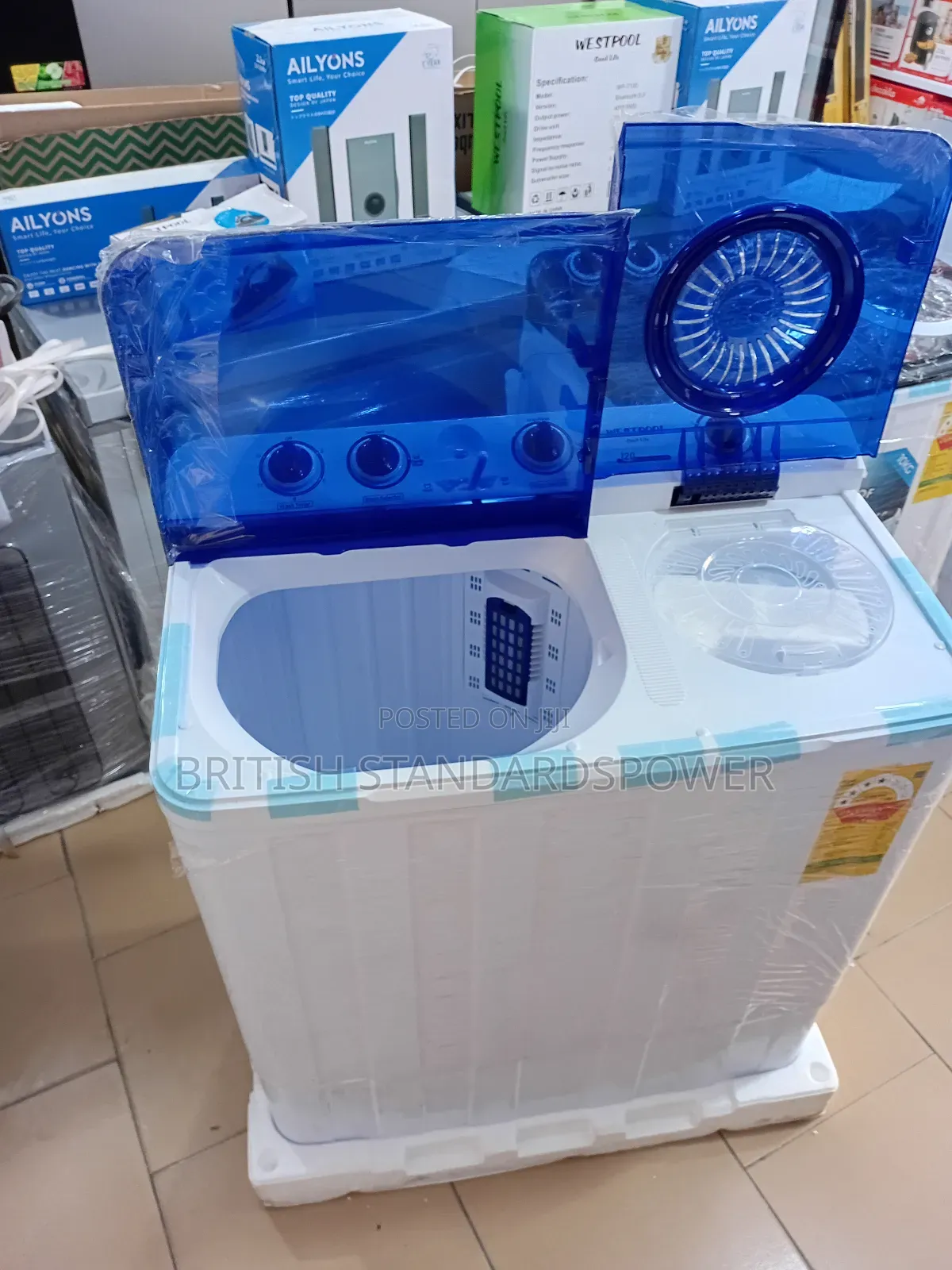 High Capacity 12kg Westpool Top Load Washer