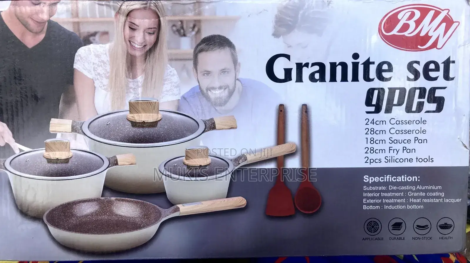 Granite Coated Nonstick Cookware
