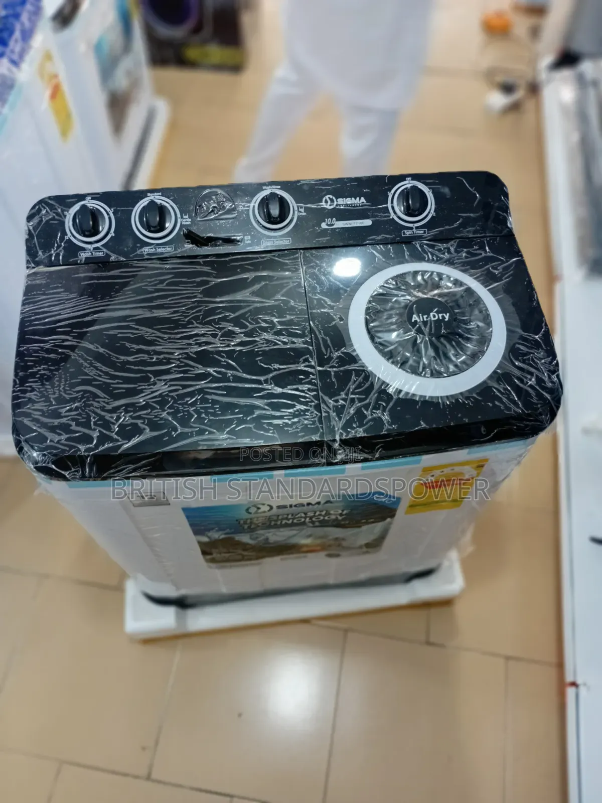 Energy Efficient 10kg Sigma Washing Machine