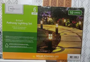 Mainstays Solar Powered Led Landscape Pathway Light With Glass Lens,