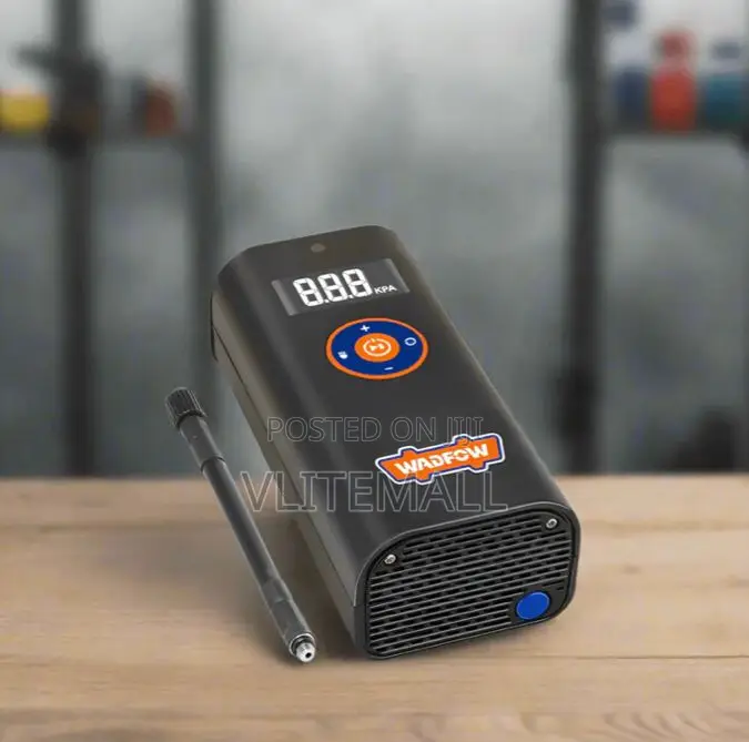 Wadfow 8v Cordless Auto Air Compressor - Waam572