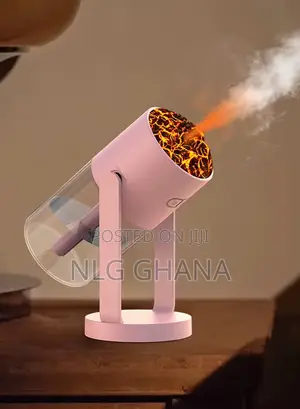 Volcano Fire Flame Small Portable Usb 280ml Cooler. Ghx5955