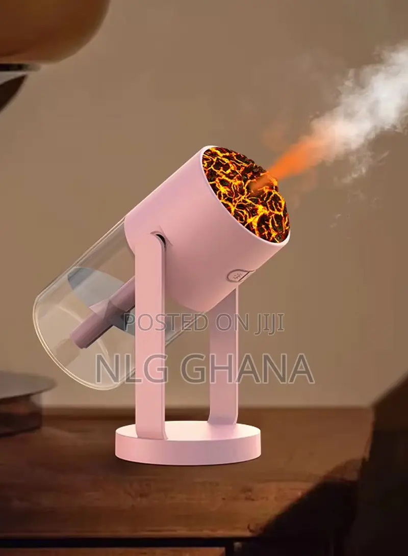 Volcano Fire Flame Small Portable Usb 280ml Cooler. Ghx5955