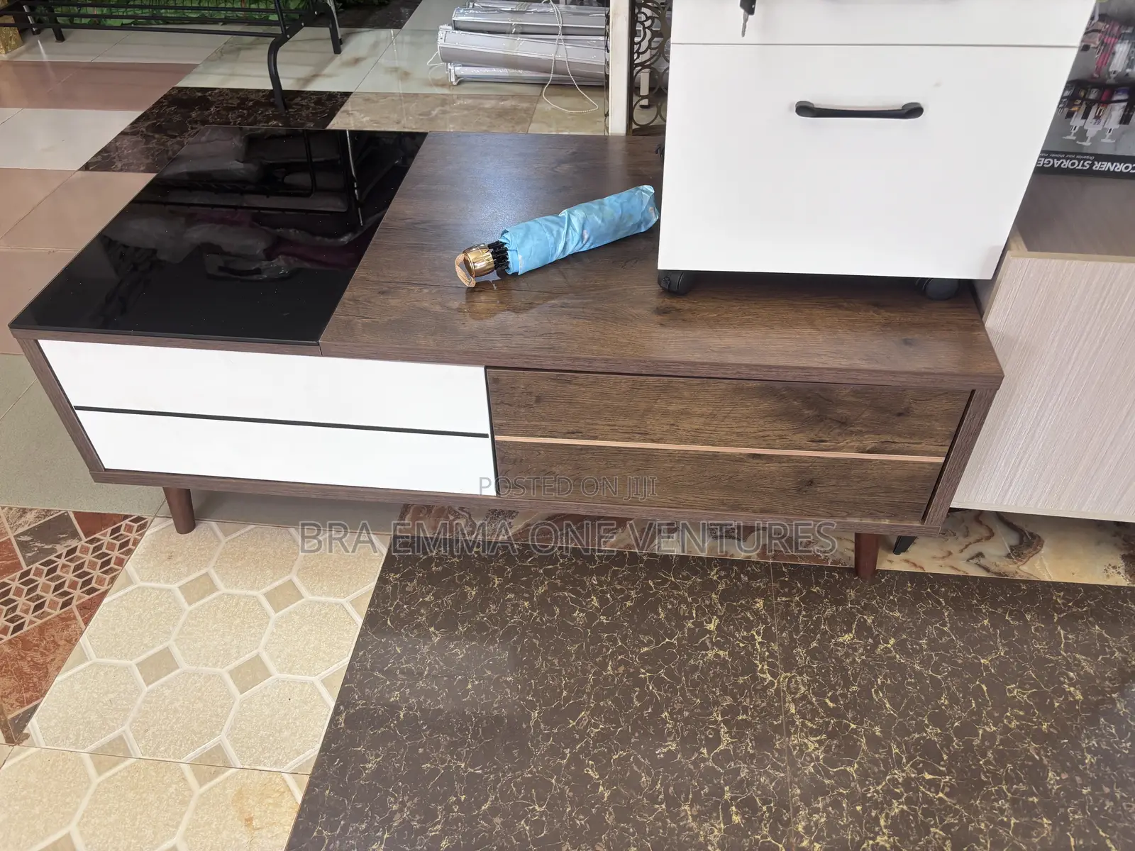 Center Table And Bedside Drawer