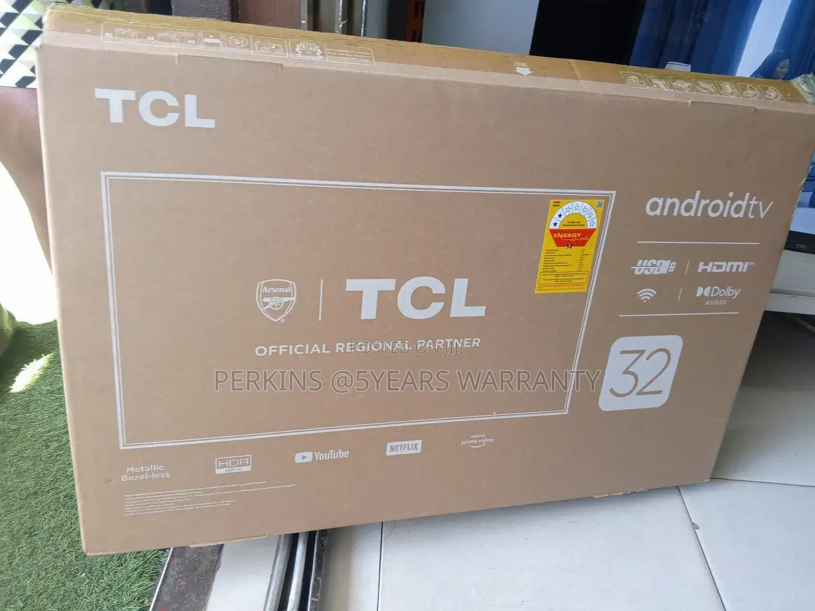 TCL 32 Android Smart Tv With Google Assistant