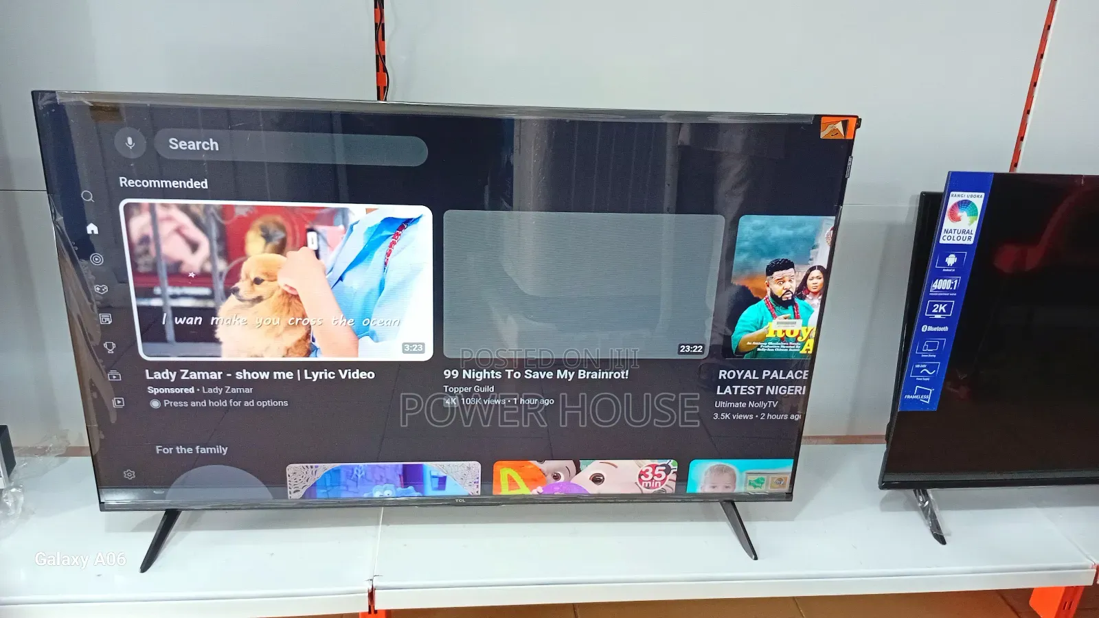 Crystal Vision TCL 50inches Smart Tv Cool TCL 50inches Smart Tv