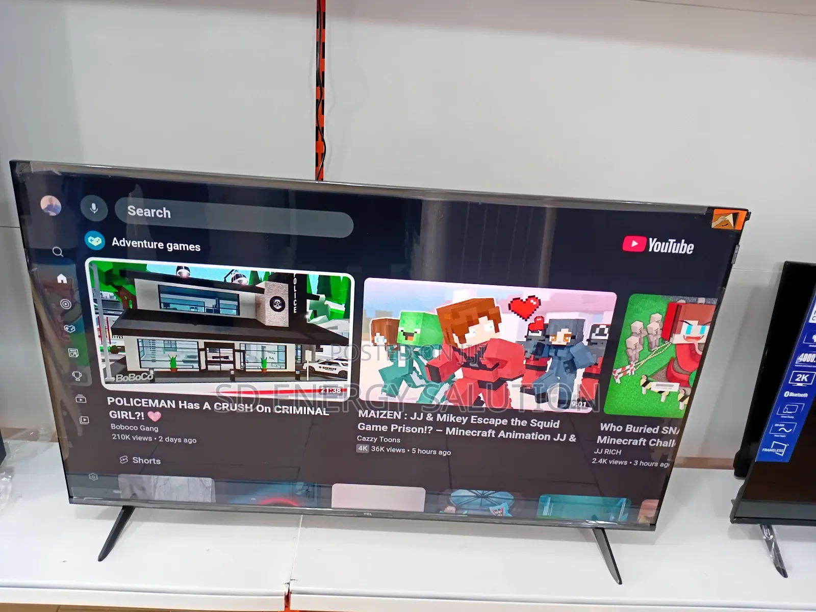 TCL Visionary 43inches Smart TCL Television.