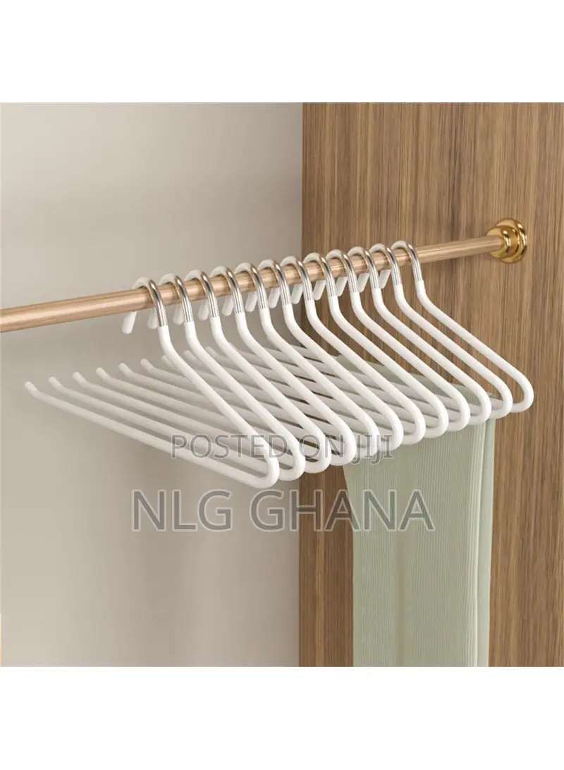 5-PCS Z Shaped Goose Neck Hangers, Non-Slip Anti-Wrinkle. Tvx25299