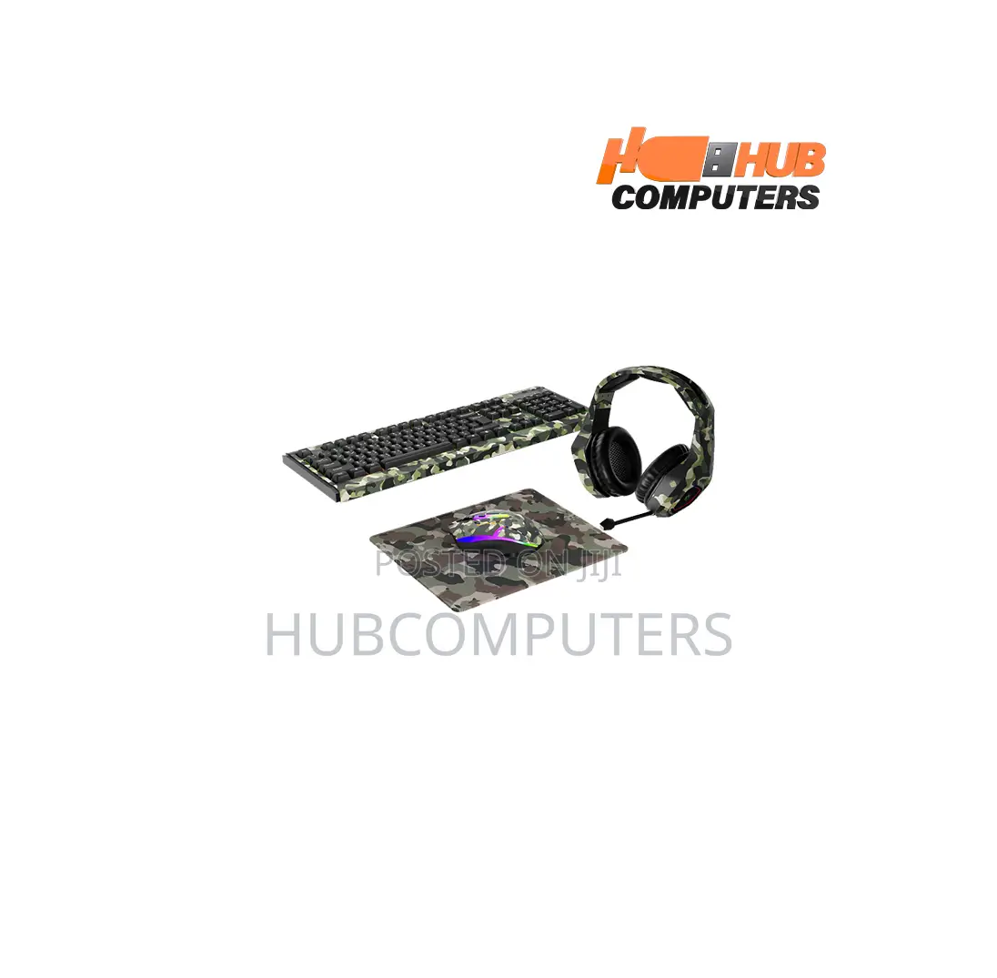 Heatz Zk31 Gaming Combo Keyboard and Mouse and Headset