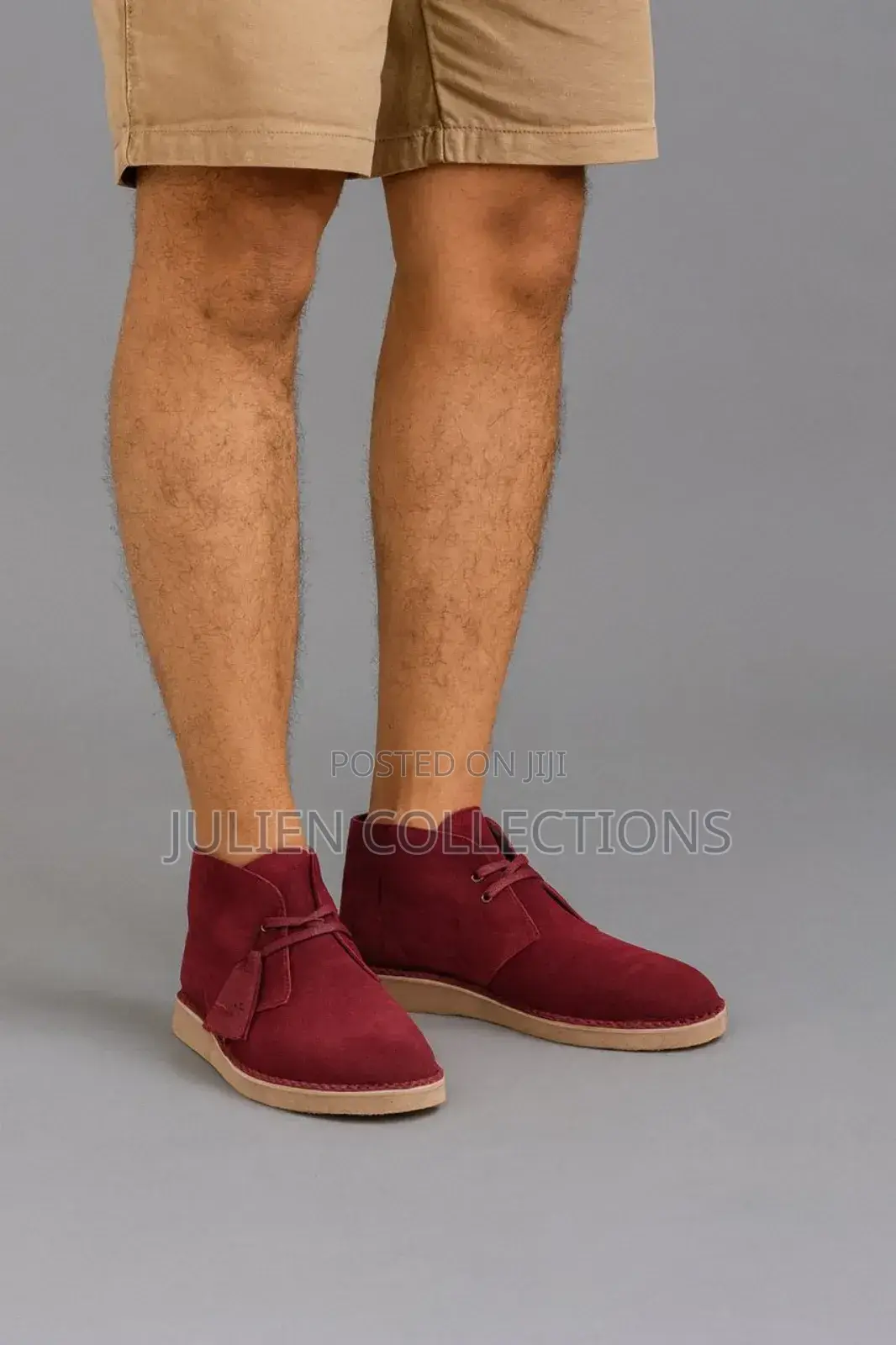 Original Clarks Burgundy Brown