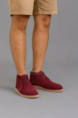 Original Clarks Burgundy Brown