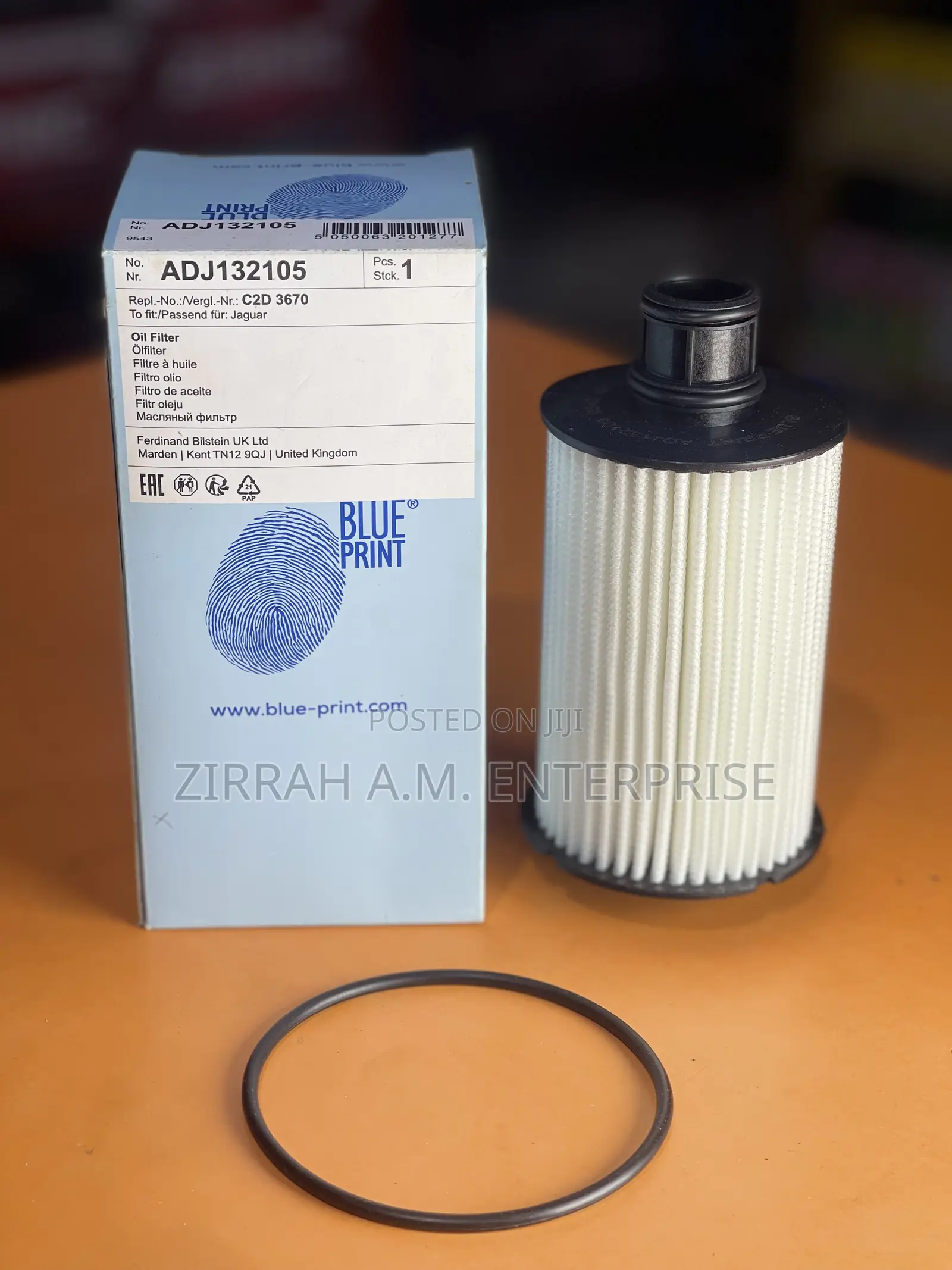 Oil Filter Lr011279 Blueprint for Land Rover Discovery Ranger Rover