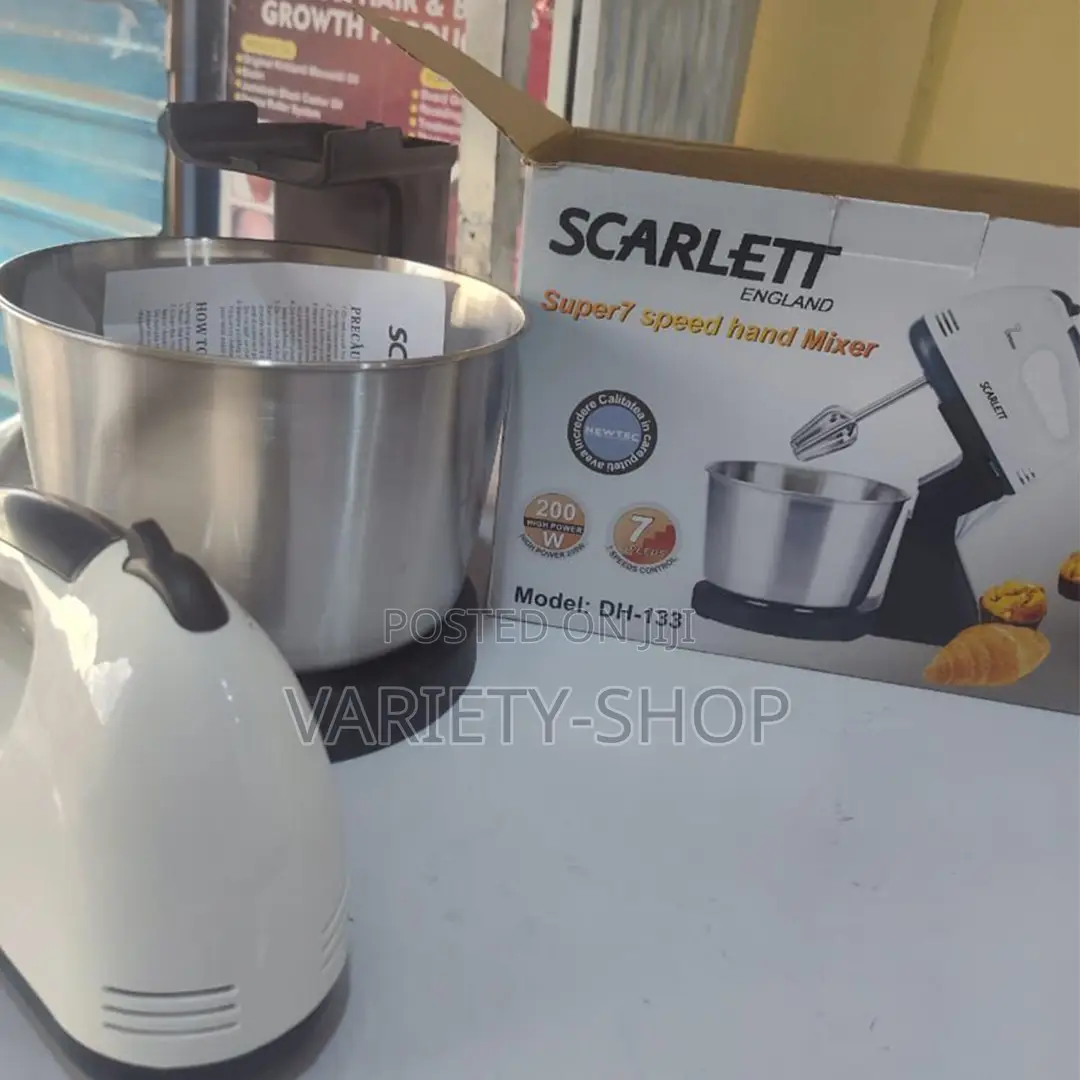 Scarlett Hand Mixer 200w – Strong And Durable