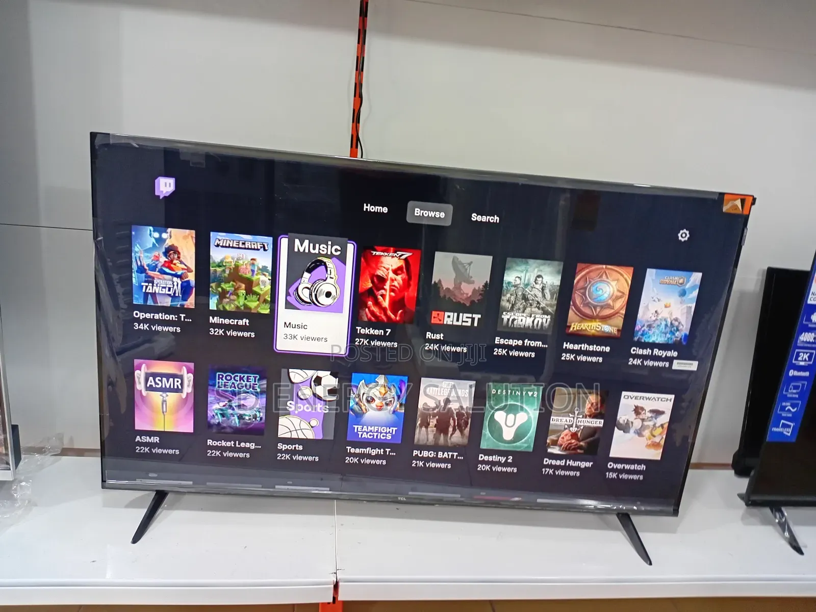TCL Cinema Tv 50inches TCL Smart Tv