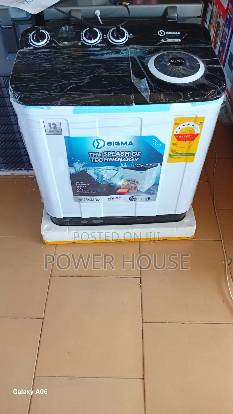 Pure Spin Sigma 8kg Washing Machine Cool Sigma 8kg Washing Machine