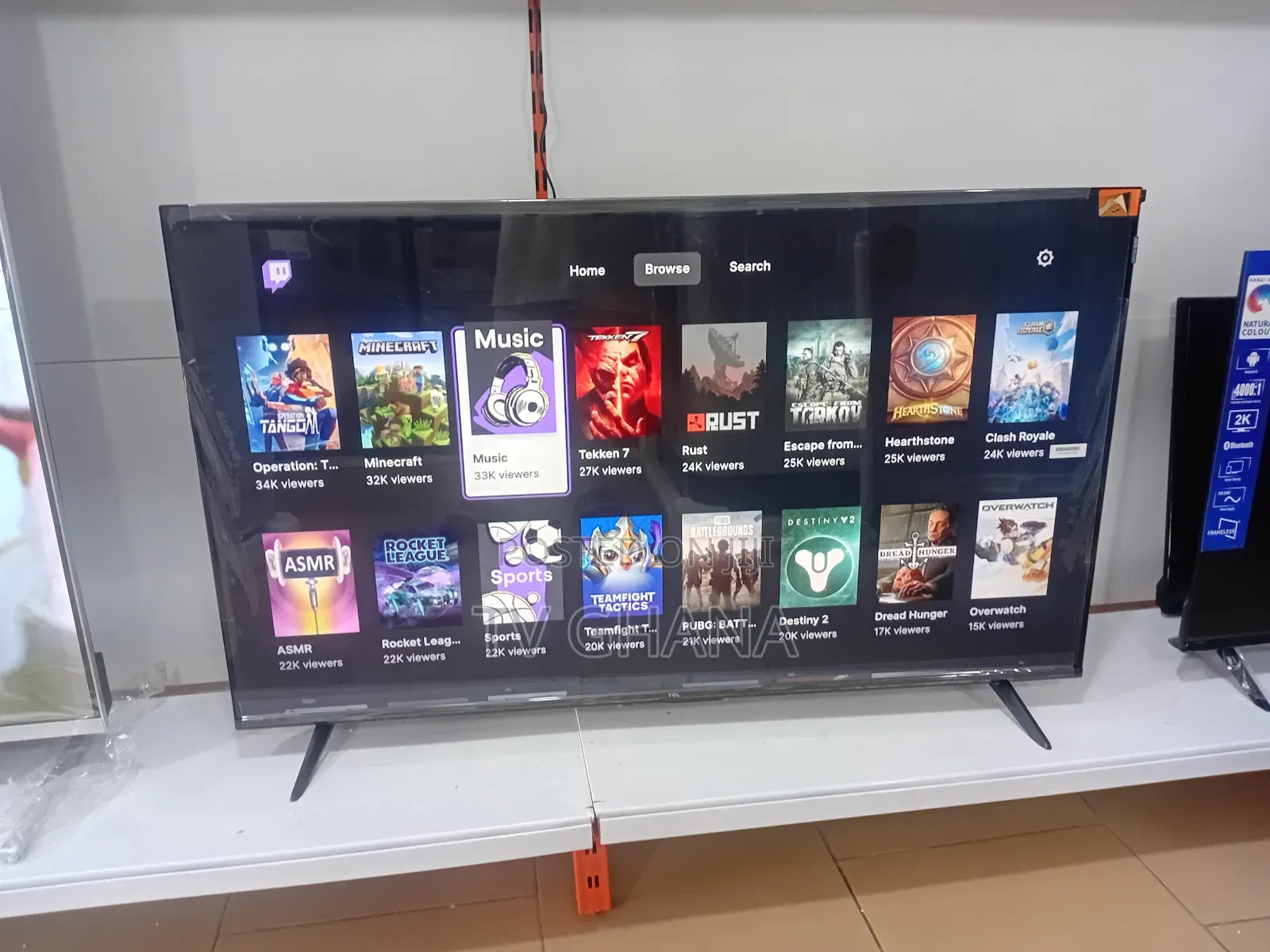 Brand New TCL 43 Inches Smart Tv – Home Cinema Experience
