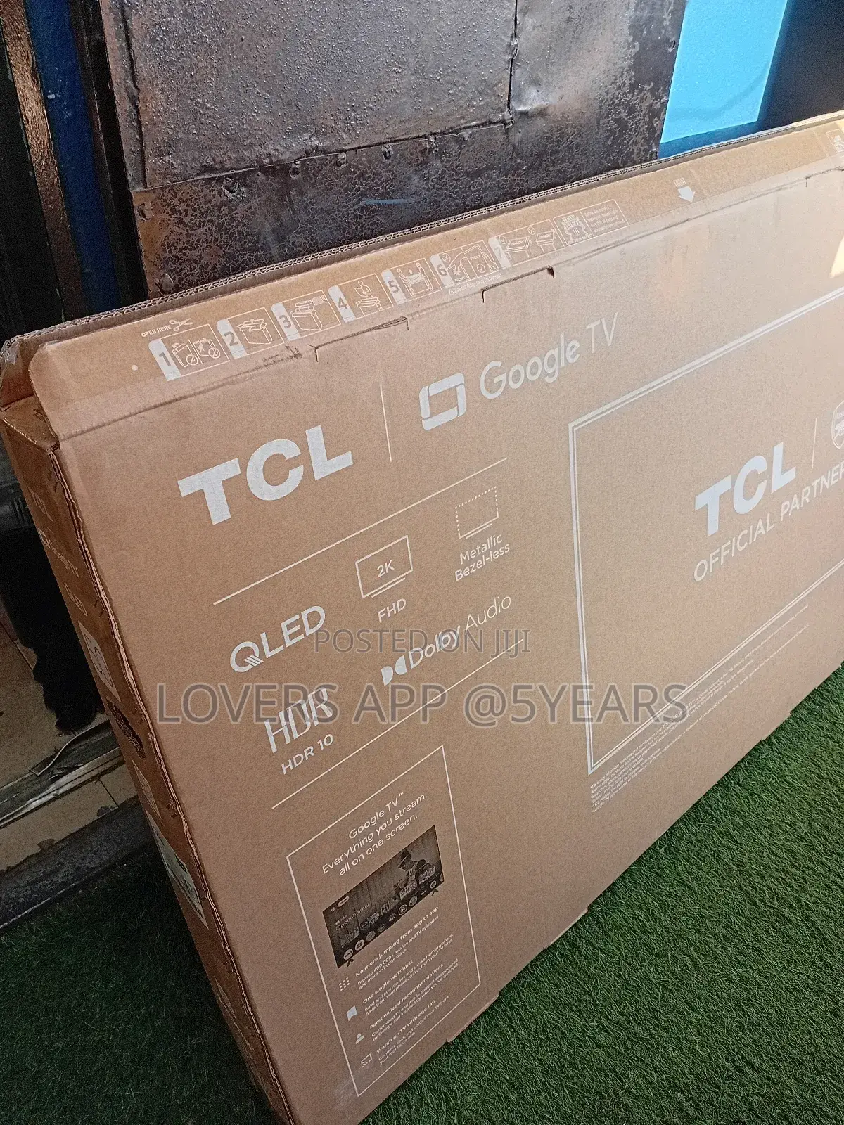Sleek and Smart
 32inches TCL Tv
