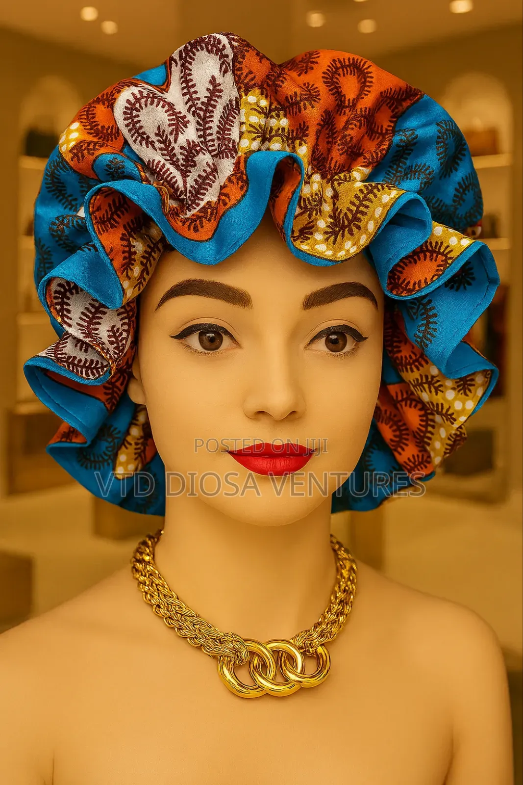 Silky Satin Hair Bonnet