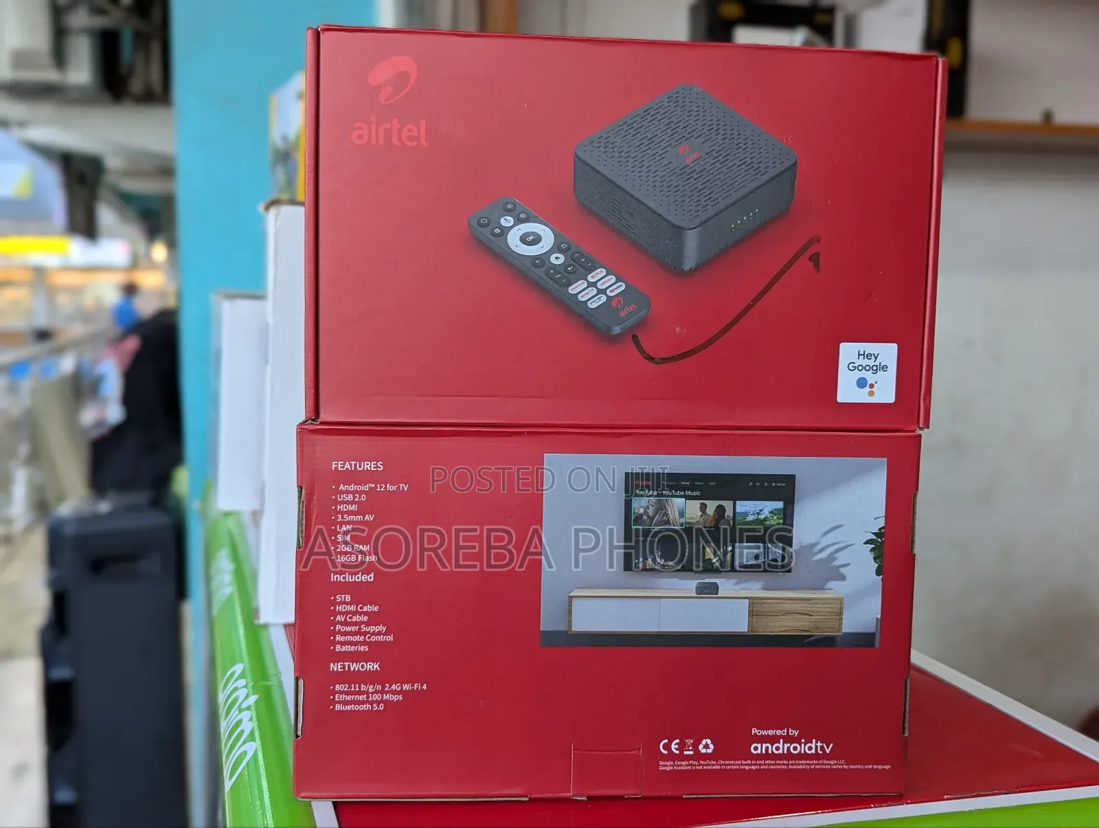 Android Tv Box and Router Combo