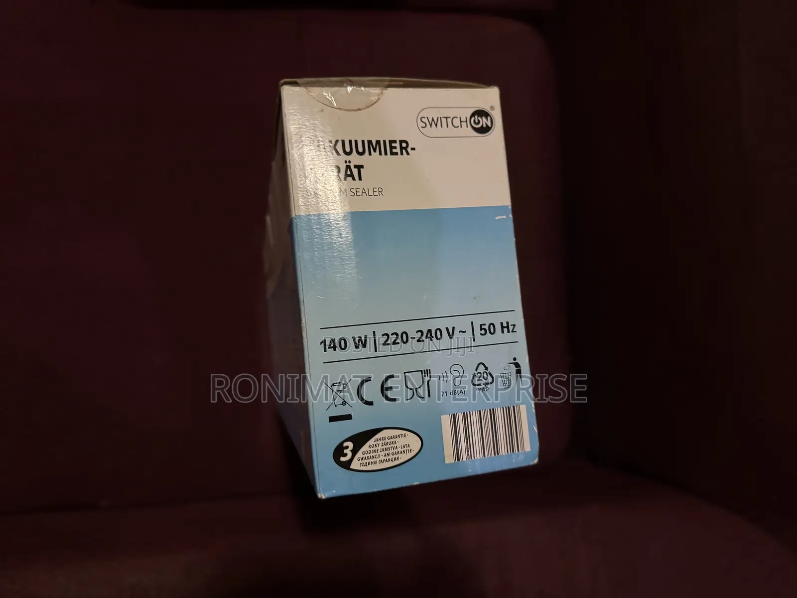 Vacuum Sealer - Switch-On