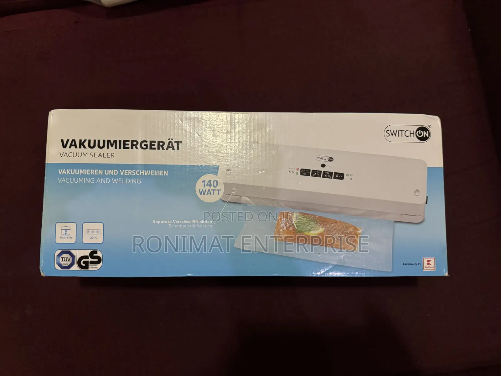 Vacuum Sealer - Switch-On