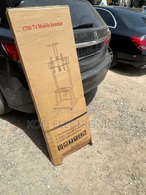 All-in-one Mobile Tv Trolley Strong, Stable Stylish 32-75”