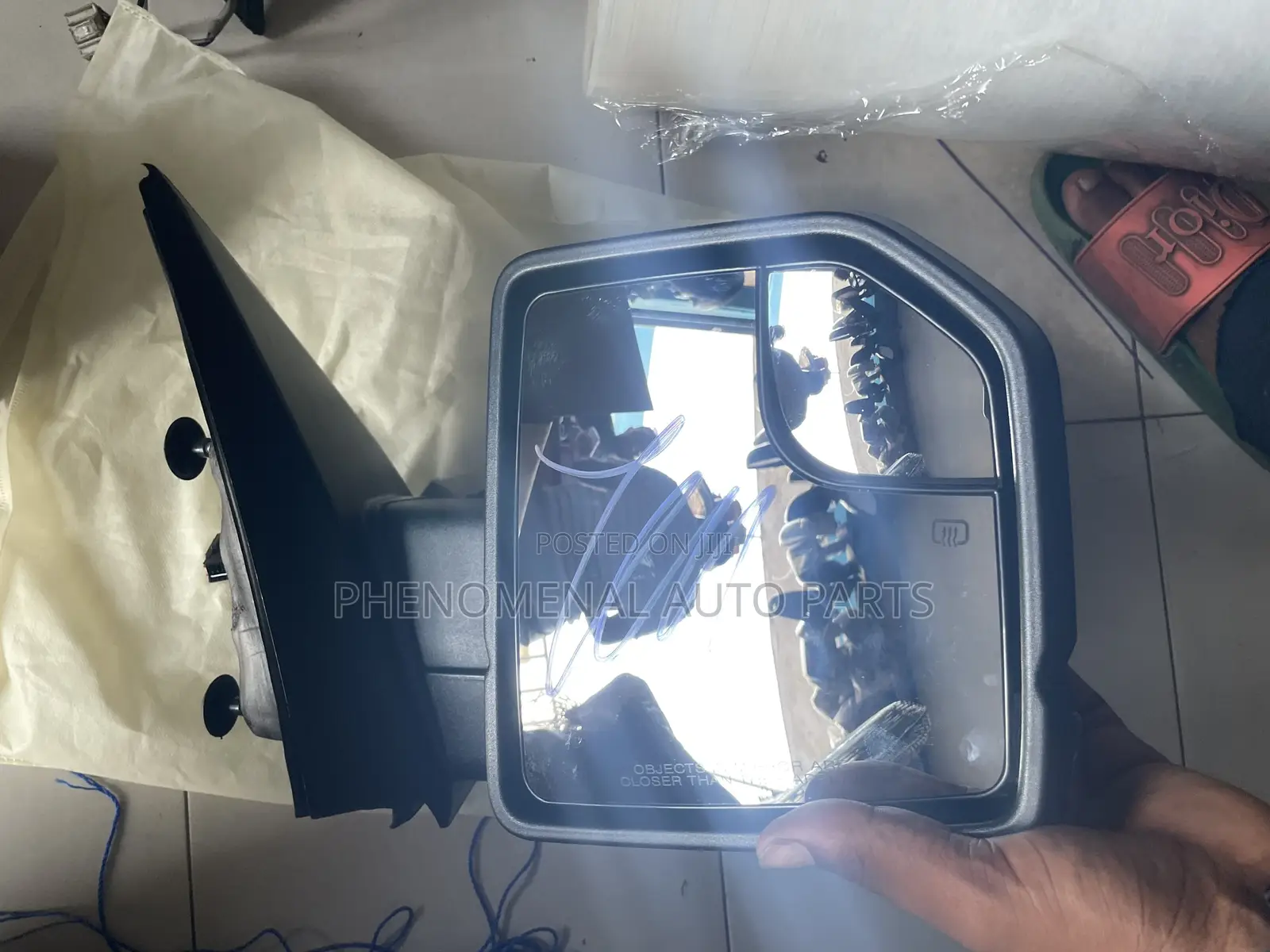 Ford F150 2017 Side Mirror With Light One Side