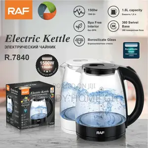 Premium Electric Glass Kettle Fast Boil Led Indicator 1.8l Capacity