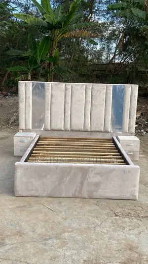 Double Bed Frame With Side Drawers