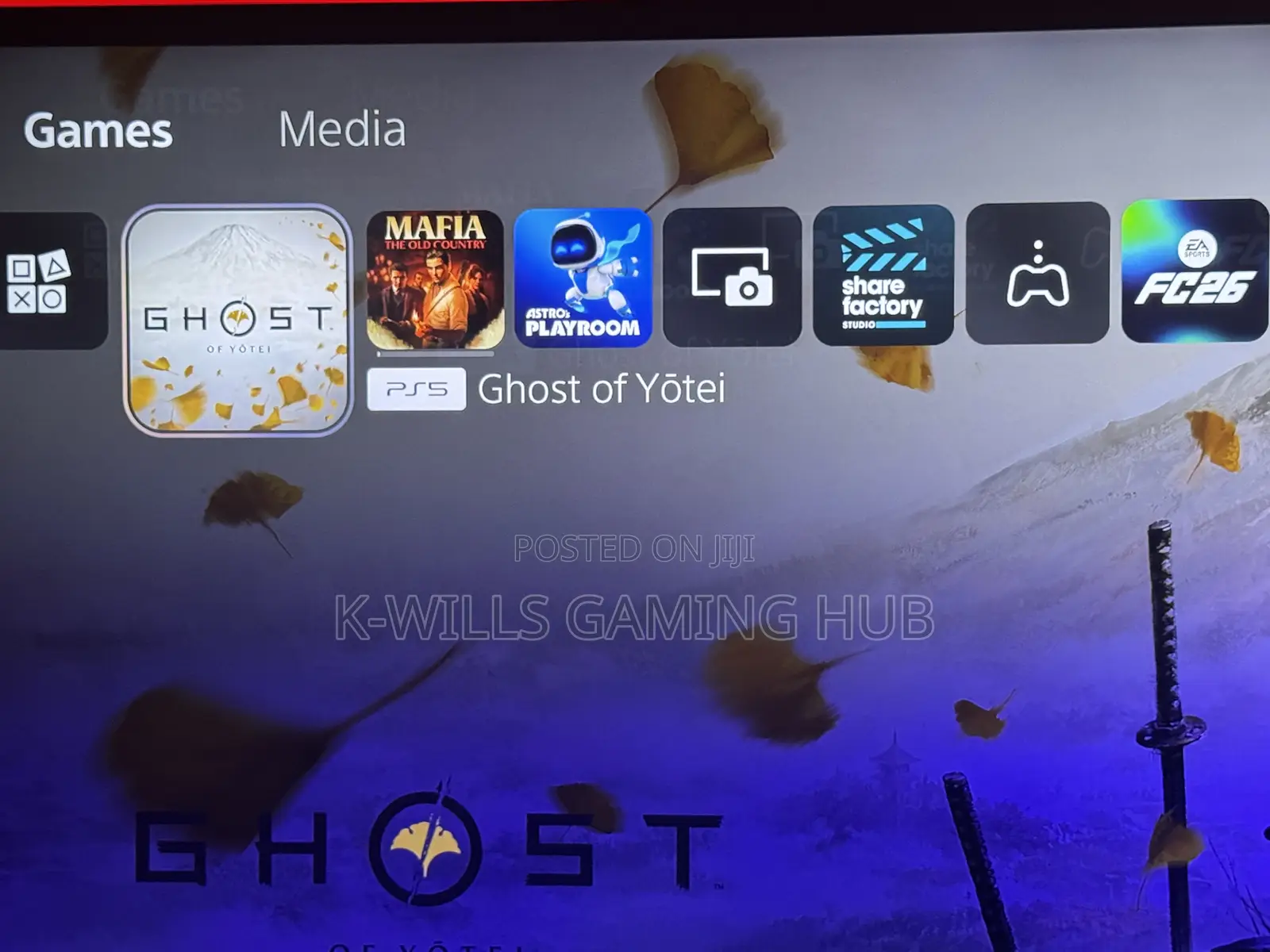 Ghost of Yetei Ps5 Game Installation