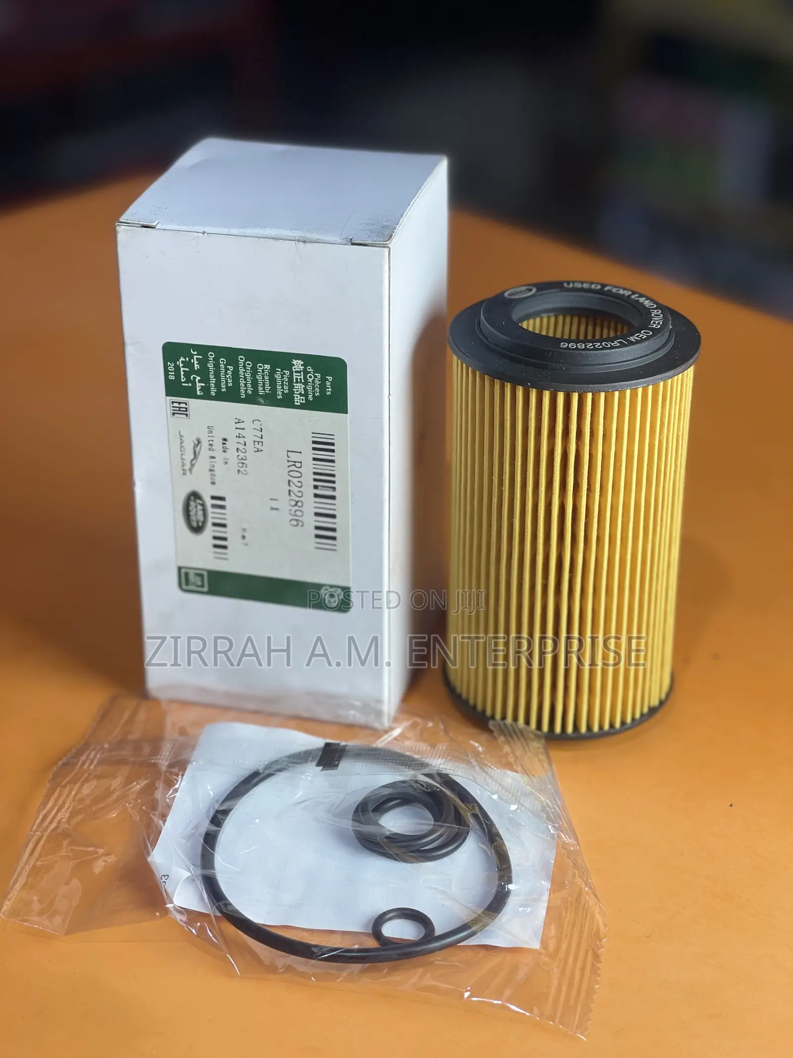 Oil Filter Lr022896 for Land Rover Range 3.0l 4.2l 5.0l 2006-2017
