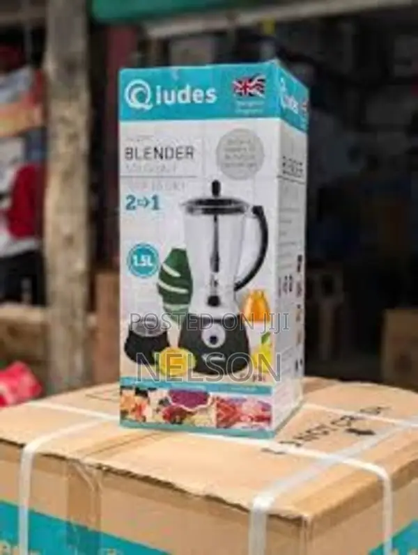 Qiudes 2-in-1 Blender